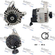 A12MA1141A2 SIDAT alternátor A12MA1141A2 SIDAT