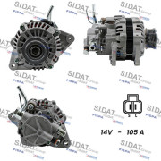 A12MH0365A2 SIDAT alternátor A12MH0365A2 SIDAT