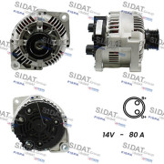 A12VA0029A2 SIDAT alternátor A12VA0029A2 SIDAT