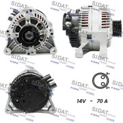 A12VA0075A2 SIDAT alternátor A12VA0075A2 SIDAT