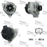 A12VA0182 SIDAT alternátor A12VA0182 SIDAT