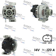 A12VA0407A2 generátor SIDAT
