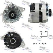 A12VA0518A2 SIDAT alternátor A12VA0518A2 SIDAT