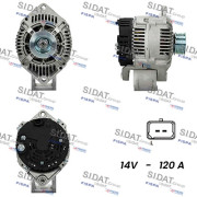 A12VA0574A2 SIDAT alternátor A12VA0574A2 SIDAT