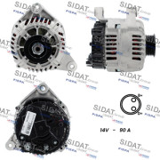 A12VA1169A2 SIDAT alternátor A12VA1169A2 SIDAT