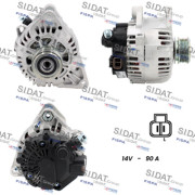 A12VA1172A2 SIDAT alternátor A12VA1172A2 SIDAT