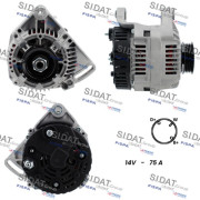 A12VA1292A2 SIDAT alternátor A12VA1292A2 SIDAT