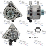 A12VS0152 SIDAT alternátor A12VS0152 SIDAT