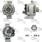 A12VS0338A2 SIDAT alternátor A12VS0338A2 SIDAT