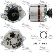 A24BH0024A2 SIDAT alternátor A24BH0024A2 SIDAT