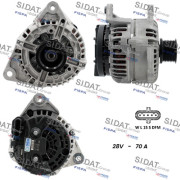 A24BH0025 SIDAT alternátor A24BH0025 SIDAT