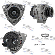 A24BH0052 SIDAT alternátor A24BH0052 SIDAT