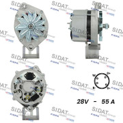 A24BH0152A2 SIDAT alternátor A24BH0152A2 SIDAT