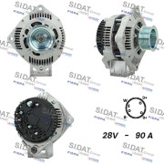 A24VA0106A2 SIDAT alternátor A24VA0106A2 SIDAT