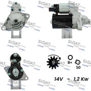 S12BH0168A2 Startér SIDAT