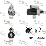 S12BH0186A2 Startér SIDAT