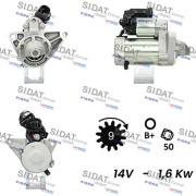 S12DE0139A2 SIDAT żtartér S12DE0139A2 SIDAT