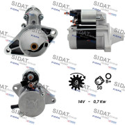 S12DE0587A2 SIDAT żtartér S12DE0587A2 SIDAT