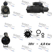 S24BH0152A2 Startér SIDAT