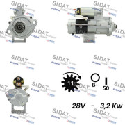 S24MH0134 Startér SIDAT