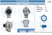 115.510.060.050 BV PSH alternátor 115.510.060.050 BV PSH