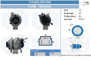 115.802.045.050 generátor BV PSH