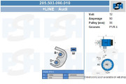205.503.090.010 BV PSH alternátor 205.503.090.010 BV PSH