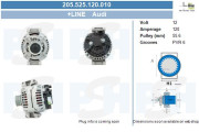 205.525.120.010 generátor BV PSH