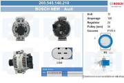 205.545.140.210 generátor BV PSH