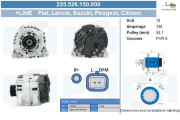 225.526.150.000 BV PSH nezařazený díl 225.526.150.000 BV PSH