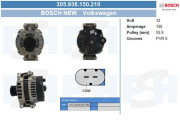 305.936.150.210 generátor BV PSH