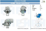 450.513.112.200 Startér BV PSH