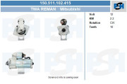 150.511.102.415 Startér BV PSH