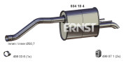 034104 Zadní tlumič výfuku ERNST
