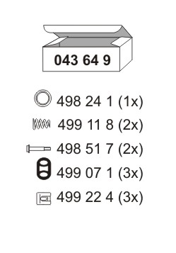 043649 Montazni sada, tlumic vyfuku ERNST