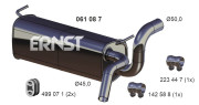 061087 Zadní tlumič výfuku ERNST