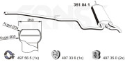 351041 Zadní tlumič výfuku ERNST