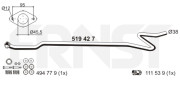 519427 ERNST výfukové potrubie 519427 ERNST
