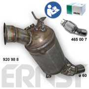 920988 ERNST filter sadzí/pevných častíc výfukového systému 920988 ERNST