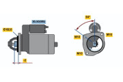 0 001 107 063 BOSCH żtartér 0 001 107 063 BOSCH