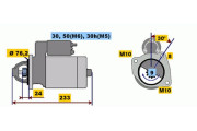 0 001 108 157 BOSCH żtartér 0 001 108 157 BOSCH