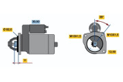 0 986 019 910 BOSCH żtartér 0 986 019 910 BOSCH