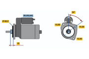 0 001 109 001 BOSCH żtartér 0 001 109 001 BOSCH