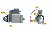 0 001 110 108 BOSCH żtartér 0 001 110 108 BOSCH