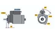 0 001 113 007 BOSCH żtartér 0 001 113 007 BOSCH