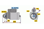 0 001 218 158 BOSCH żtartér 0 001 218 158 BOSCH