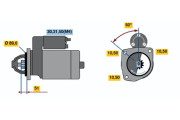 0 001 368 061 Startér BOSCH