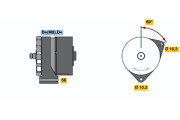 0 120 469 684 BOSCH alternátor 0 120 469 684 BOSCH