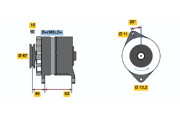 0 120 469 710 generátor BOSCH