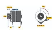 0 120 488 274 generátor BOSCH